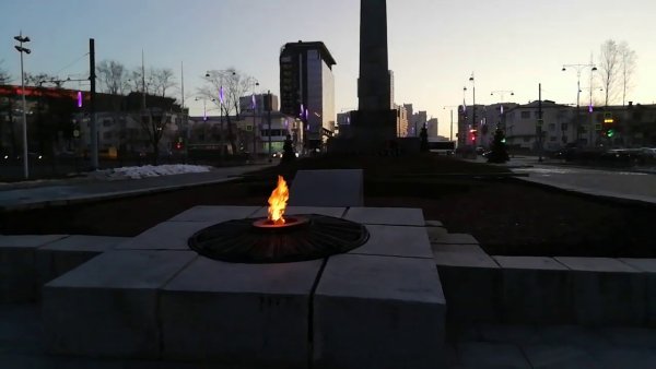 Мемориал вечный огонь Екатеринбург Коммунаров