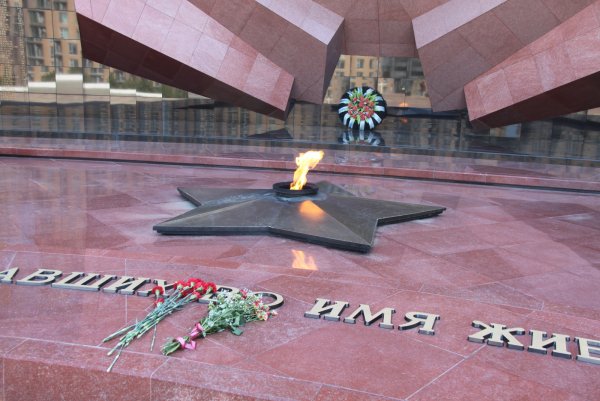 Мемориал вечный огонь ст. Некрасовская