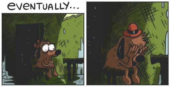 Собака в горящем доме комикс