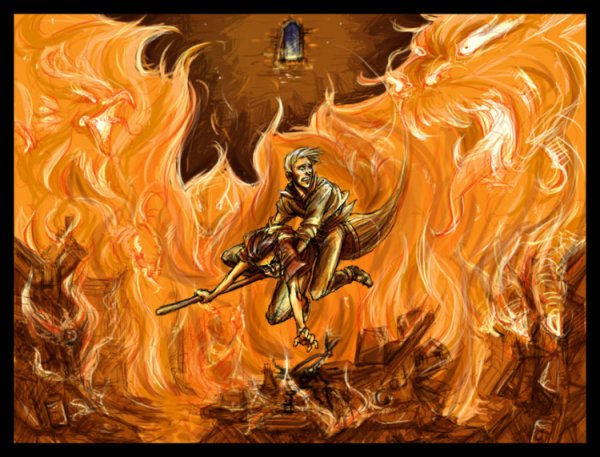 Harry Potter адское пламя