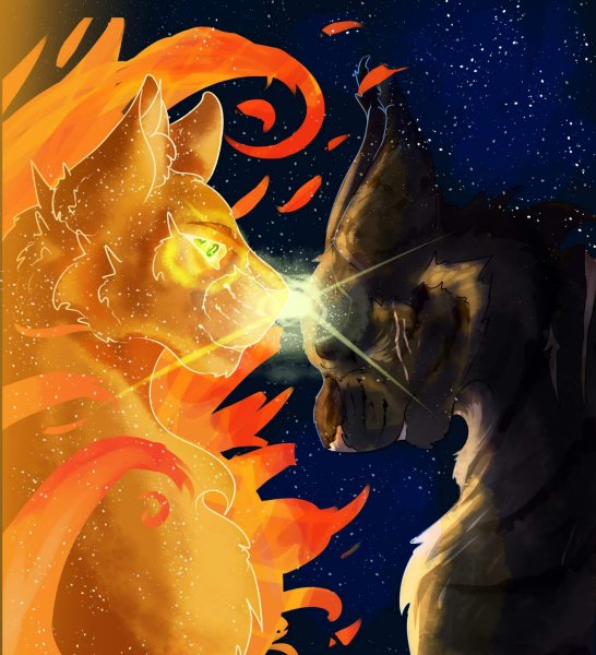 Огнезвёзд коты Воители арт