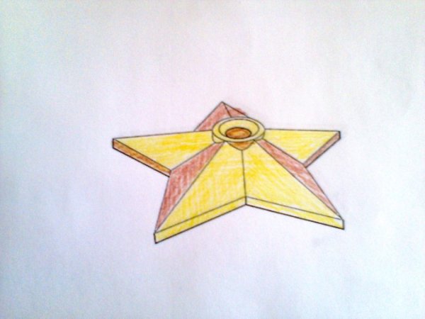 Нарисовать вечный огонь