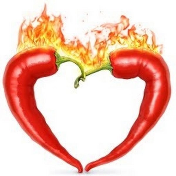 Перец в виде сердца
