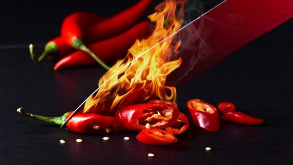 Острый перчик горячий