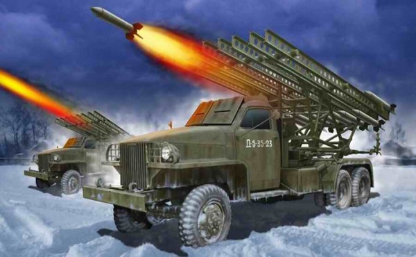 Катюша реактивный миномет БМ-13