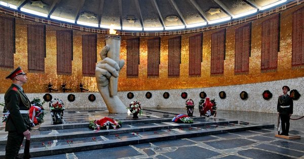 Зал воинской славы на Мамаевом Кургане в Волгограде