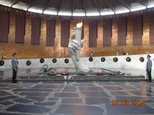 Вечный огонь Волгоград Мамаев Курган