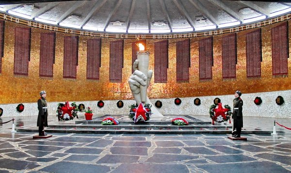 Зал воинской славы на Мамаевом Кургане в Волгограде