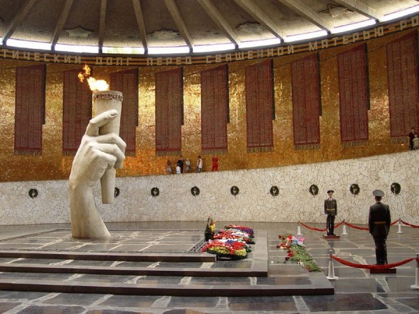 Зал воинской славы на Мамаевом Кургане в Волгограде