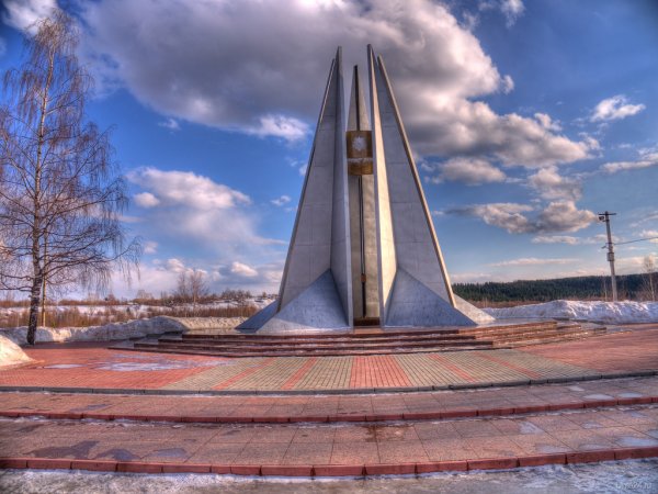 Памятник вечный огонь Ухта