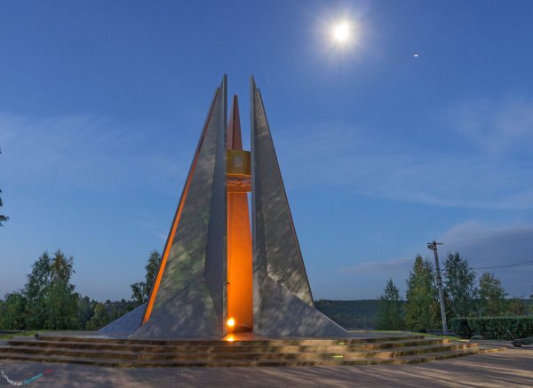 Город Ухта Республика Коми памятники