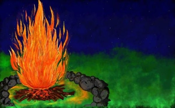 Сказочный огонь