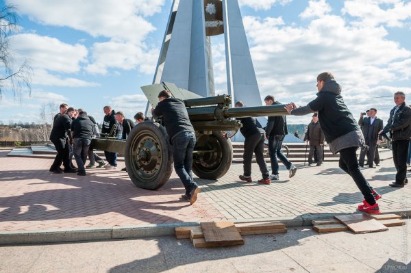 Ухта вечный огонь пушки