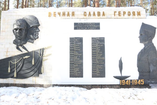 Город Ухта Республика Коми памятники в детском парке