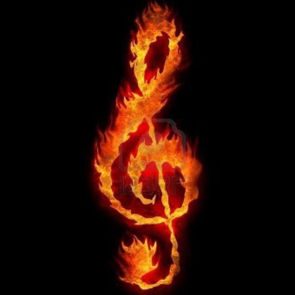 Огненный скрипичный ключ