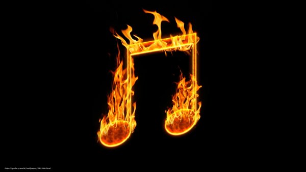 Огненный скрипичный ключ