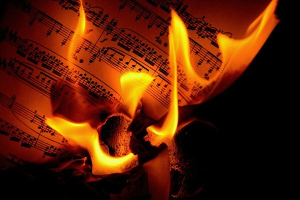 Скрипка в огне