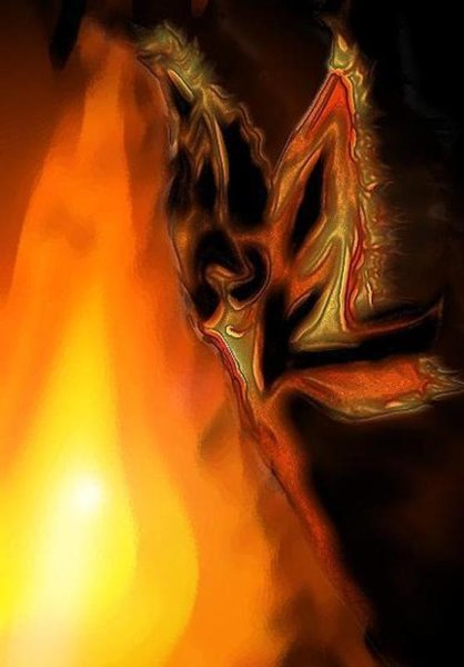 Бабочка в огне