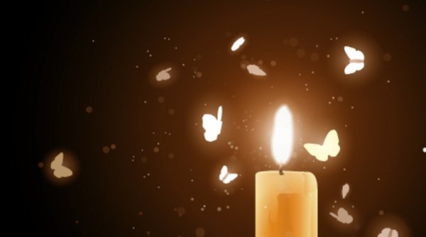 Мотылек летит на огонь