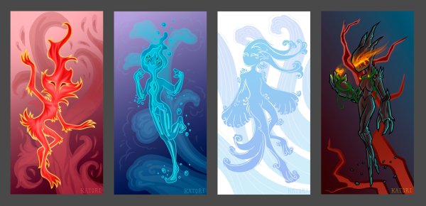 Элементали Геншин