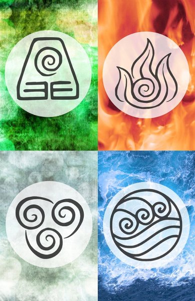 Аватар Легенда об Аанге элементы