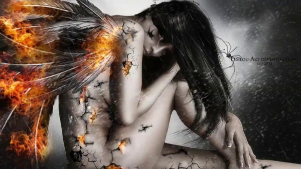 Обгоревшие Крылья ангела