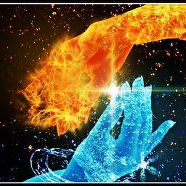 Огонь и вода руки