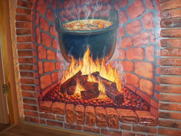 Камин папы Карло