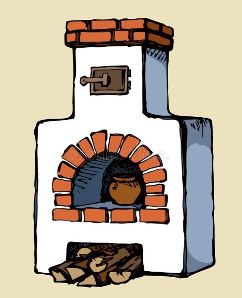 Русская печь для детей