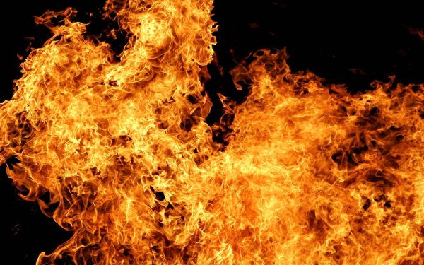 Огненный фон