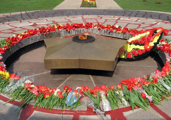 Мемориал вечный огонь Тамбов