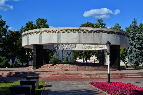 Мемориальный комплекс вечный огонь Тамбов