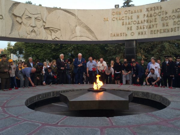 Мемориал вечный огонь Тамбов