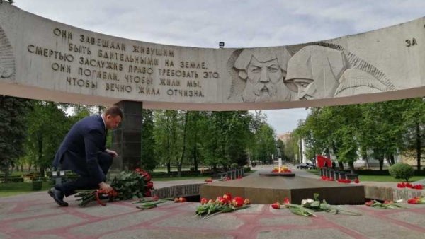 Мемориальный комплекс «вечный огонь тамбоврисунок