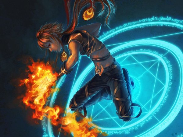 Аниме маг телекинез