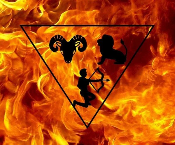Стихия огня Овен Лев Стрелец
