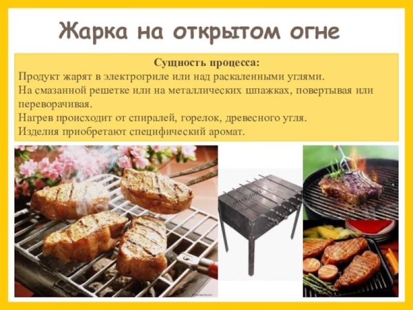 Жарка на открытом огне