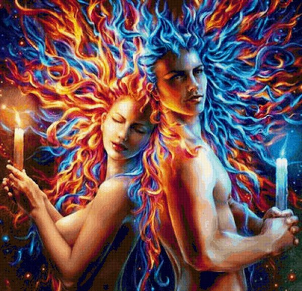 Мужчина и женщина энергия