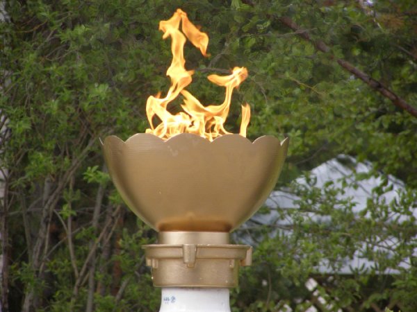 Олимпийская чаша огня Олимпия