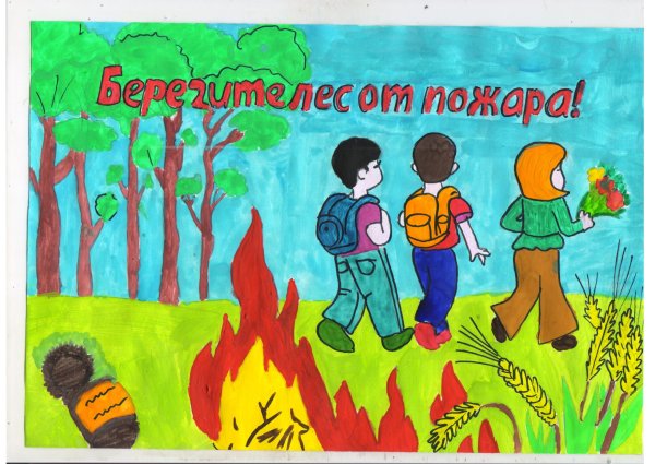 Спаси лес от пожара