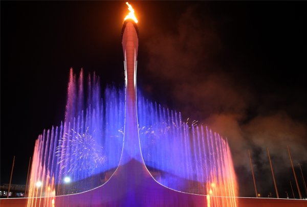 Сочи парк огонь Олимпийский