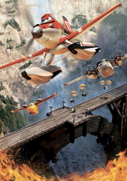 Самолеты мультфильм 2013 Браво и Эхо