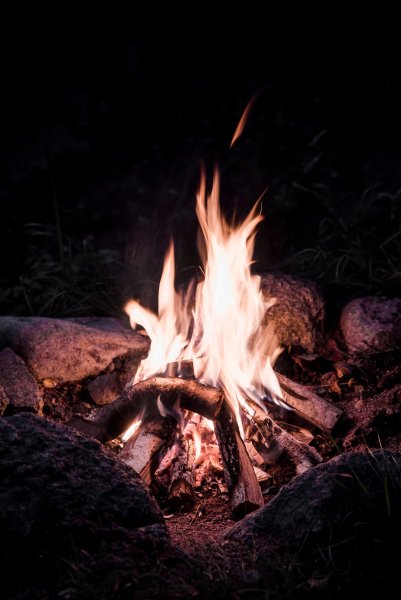 Огонь костер