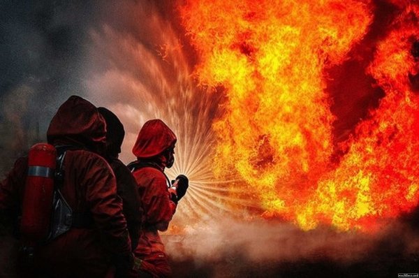 Тушение пожара