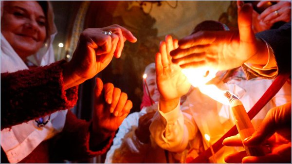 Необжигающий огонь в Иерусалиме