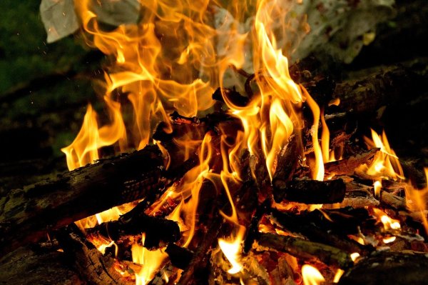 Пламя костра