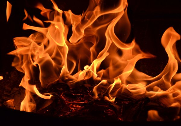 Горение костра