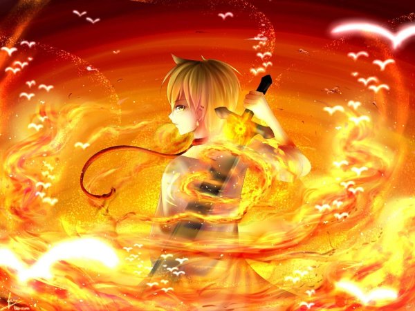 Маг огня аниме