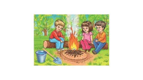 Огонь друг для детей дошкольного возраста