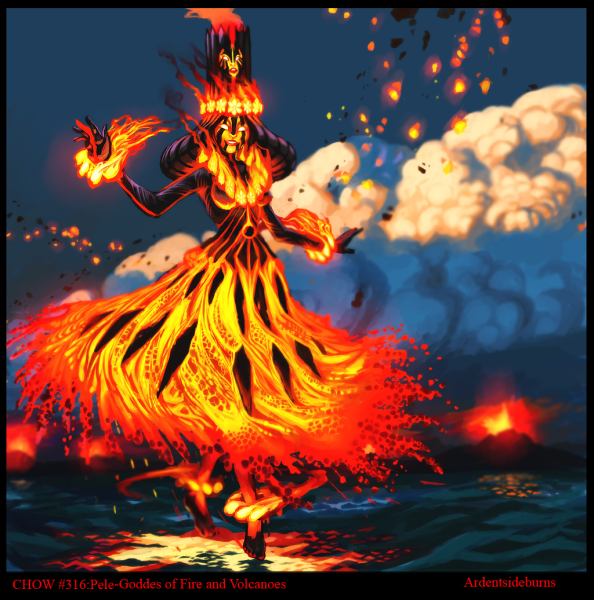 Пеле богиня вулканов
